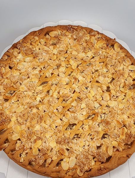 Afbeelding van Appel-krokant vlaai