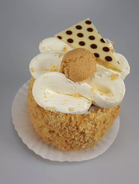 Afbeelding van Cremegebakje amaretto niet meer