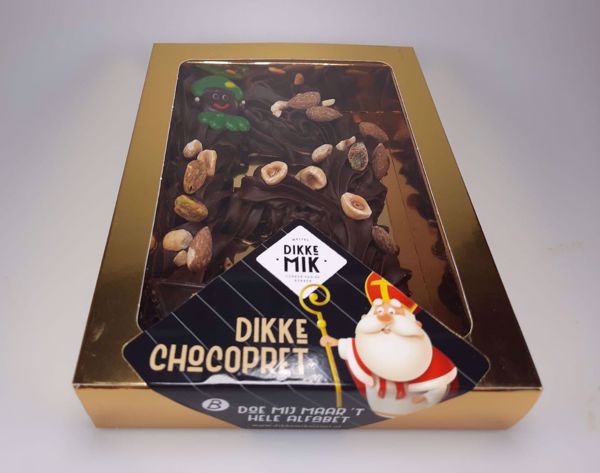 Afbeelding van Chocoladeletter puur