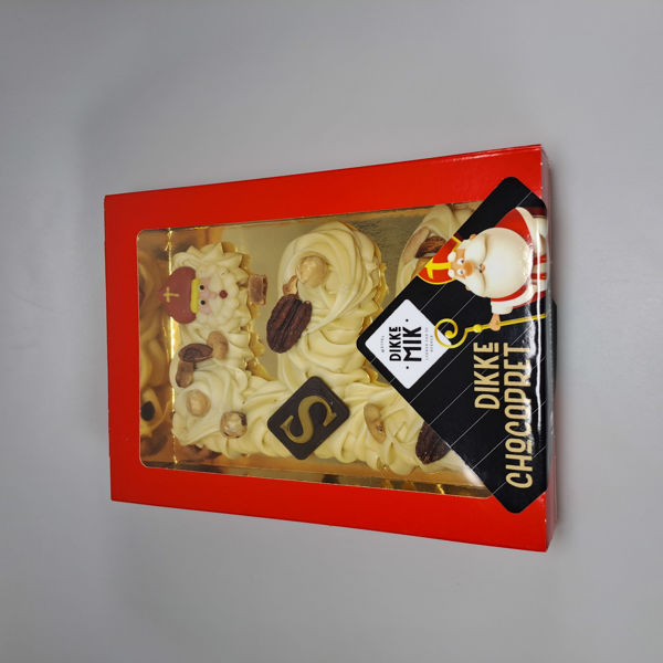Afbeelding van Chocolade letter wit