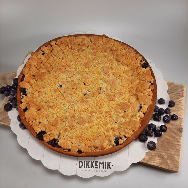 Afbeelding van Kruimel-bosbessen vlaai