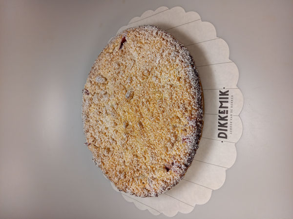 Afbeelding van Aardbei-rabarber crumble