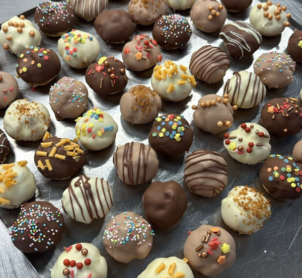 Afbeelding van Mini chocolade soesje